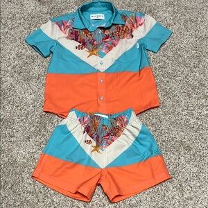 Mavrans Boys Sea Life Beach/Swim Set
